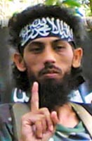 Umar Patek with the Abu Sayyaf militant group in the Philippines, 2007. 